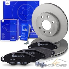 ATE BREMSSCHEIBEN Ø238 +BREMSBELÄGE VORNE FÜR NISSAN KUBISTAR RENAULT KANGOO