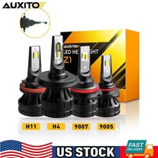 H11 H7 H4 H13 9012 9007 9006 9005 LED Headlight Bulbs Conversion High Low Beam