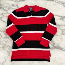 Polo Ralph Lauren Cotton Boys Long sleeve Polo shirt, Sz 8