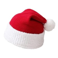 Baby Christmas Hat Santa Knitted Hat for Unisex Toddler Newborn Infant
