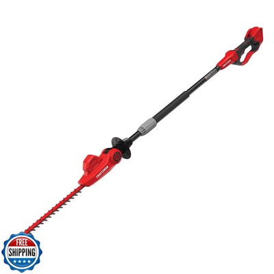 CRAFTSMAN CMCPHT818D1 V20* Cordless Pole Hedge Trimmer, 18'' Battery and Charger