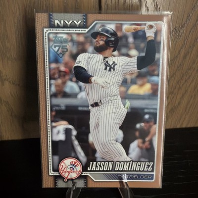 Jasson Dominguez 2026 Topps Series 2 Gold Parallel 1137/2026 #533 Yankees