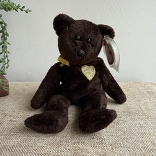 Ty Beanie Babies Signature Bear 2003 Retired Plush Soft Toy With Tag