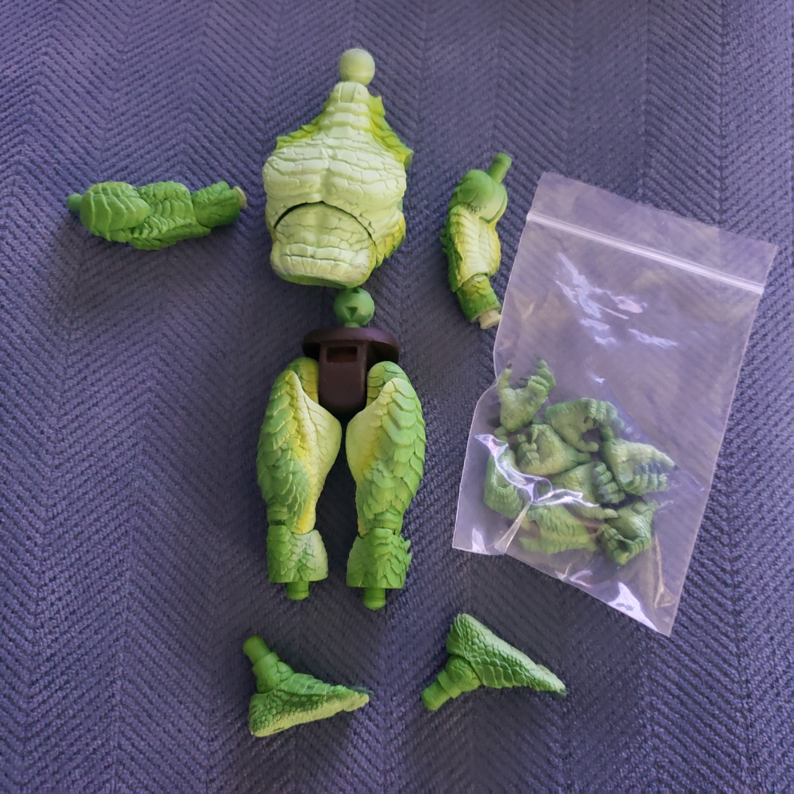 Mythic Legions Vernaliss Ardenscale unused Buff Body Parts