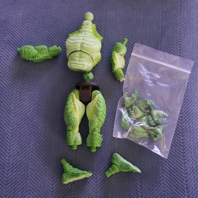 Mythic Legions Vernaliss Ardenscale unused Buff Body Parts