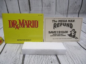 Dr. Mario Nintendo NES Ovalado SOQ en Caja con Manual - Aut&eacute;ntico - Probado