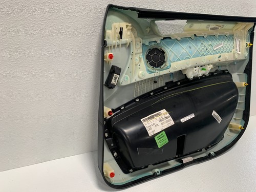 12 13 BMW X5 M E70 FRONT LEFT DRIVER BLACK DOOR TRIM PANEL LEATHER OEM #A0.11 - Bild 14 von 17