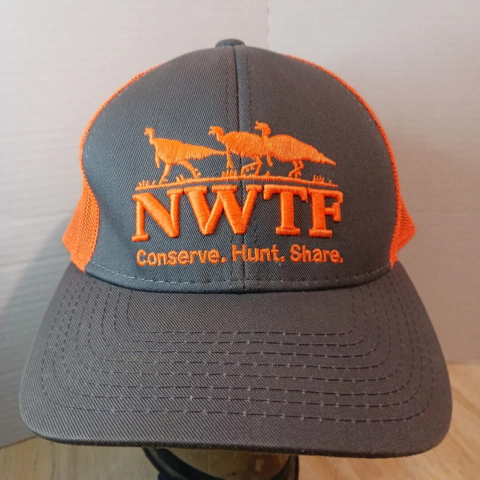 OC NWTF National Wild Turkey Federation Mesh Strapback Hat/Cap - Image 2 of 4