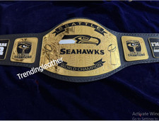 New Seahawks Wrestling Championship Belt Adult size