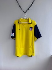 CAMISETA DE FUTBOL ATLÉTICO MADRID 2003 2004 VISITANTE CAMISETA DE FUTBOL NIKE talla XL