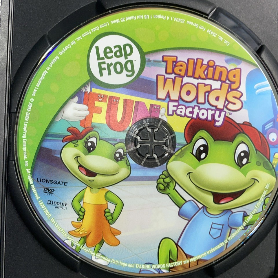 Lot of 11 LeapFrog Educational DVDs (Used) numbers letters math words ...