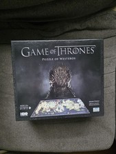 Game of Thrones Puzzle of Westeros 4D Cityscape 1400pc Sealed HBO