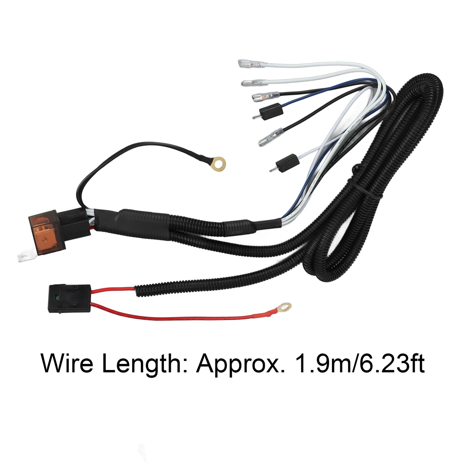 12V Horn Wiring Harness Relay Kit For Motorcycle Car Truck