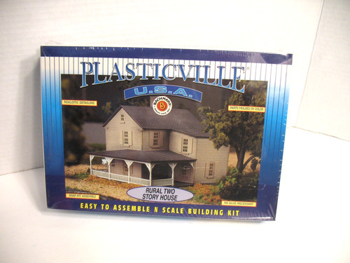 KIT DE CONSTRUCCIÓN BACHMANN PLASTICVILLE ESCALA N CASA RURAL DE DOS PISOS SELLADO 45853 | Zustand: New