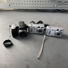 LOT OF 3- Kodak Cameras- Mixed Lot Various Models Specs- Repair or Parts Lot