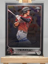 2022 Topps Chrome - Rookie Autographs Jake McCarthy #RA-JMC (AU, RC)