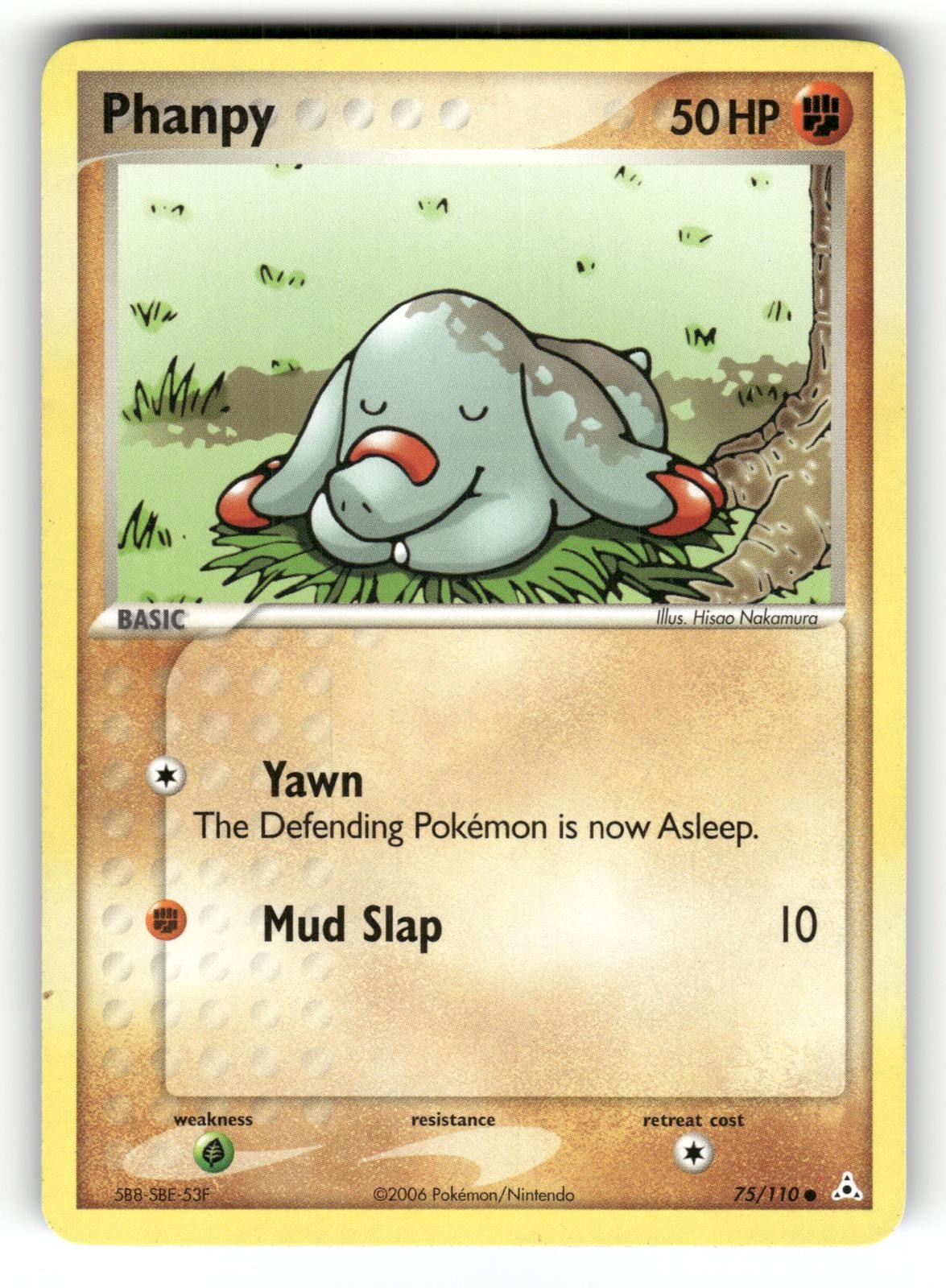 Phanpy LP 75/110 Holon Phantoms Pokemon Common Regular