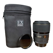 Sigma 105mm F2.8 DG Macro EX AF Lens Pentax K-Mount Carry Case Made in Japan