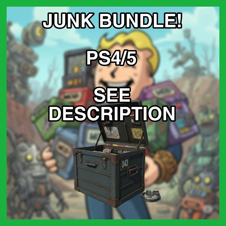 FALLOUT 76 ☢️ JUNK BUNDLE ☢️ PS4/5 and PC only.