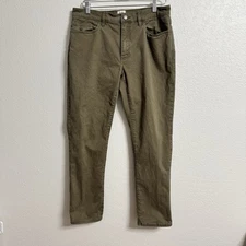 Flint and Tinder 365 Pants Mens 33x30 Brown Stretch 5 Pocket Slim Fit Huckberry