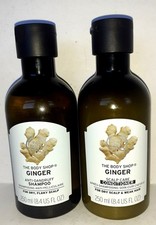 The Body Shop Ginger 250ml Shampoo & Conditioner For Dry Flaky Scalp (Old Style)