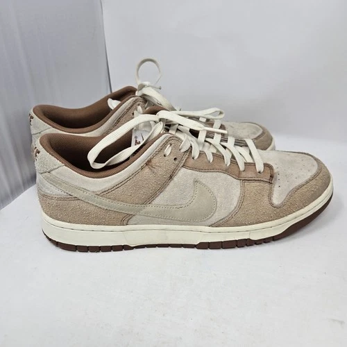 Nike Dunk Low Pro Premium Medium Curry Men's Sneakers DD1390-100 Sz 12