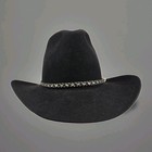 RESISTOL Black 0413 Quicksilver 4X Beaver Size 7 - 1/4 A Beautiful Vintage Hat — photo 5