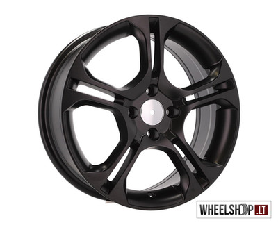 Renault Clio Captur R16 4x 100 alloy wheels 4x 16 Satin Black ET37 Felgen