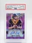 JARED GOFF 2016 PANINI PRIZM DRAFT ROOKIE PURPLE FLASH RC AUTO /99 PSA 10 Q4061
