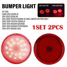 2-20x For Scion Toyota Nissan Red Rear Bumper Reflector Led Brake Tail Light Eah 2-20x For Scion Toyota Nissan Red Rear Bumper Reflector Led Brake Tail Light Eah