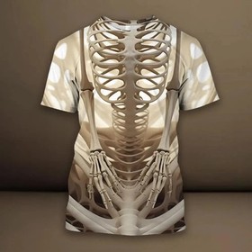 The Skull 3D The Modelmen Implicit T-Shirt?-