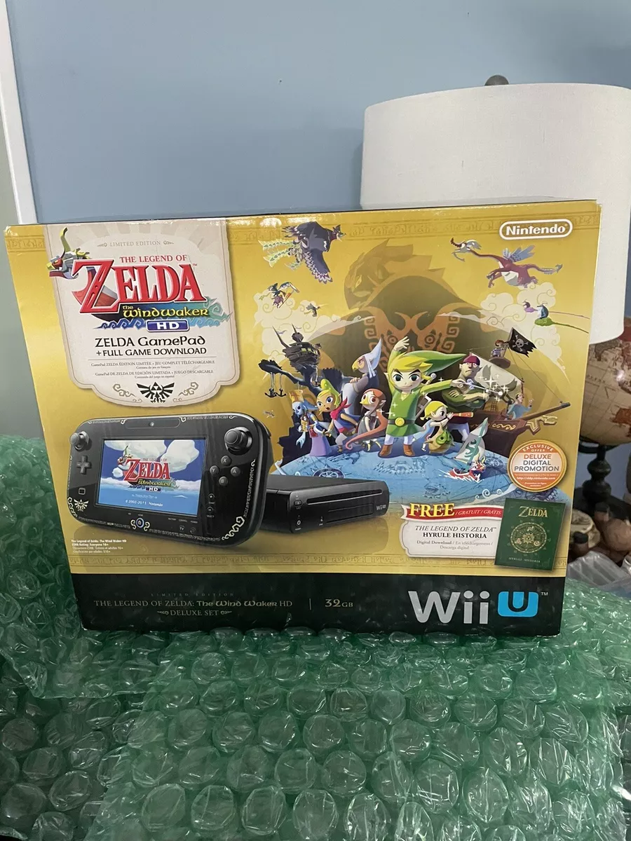 Wii U- Limited Edition Wind Waker Deluxe Set