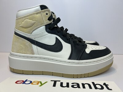 BRAND NEW Nike Air Jordan 1 Elevate Hi Women's Shoes Team Gold/White DN3253-700