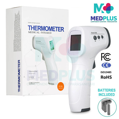 Digitales LCD-Stirnthermometer Berührungslose Infrarot-Laserpistole contactless