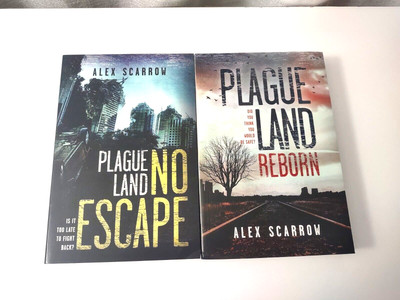 Book Lot Of 2 Paperback Alex Scarrow Plague Series