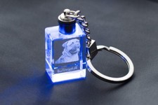 Bullmastiff, Dog Crystal Keyring, Keychain, High Quality, Crystal Animals UK