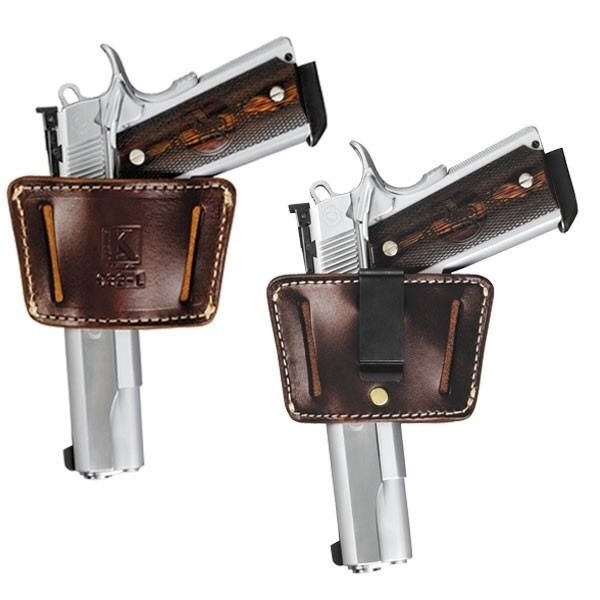 Triple K Holster 大型オートマチック用 革製ショルダーホルスター