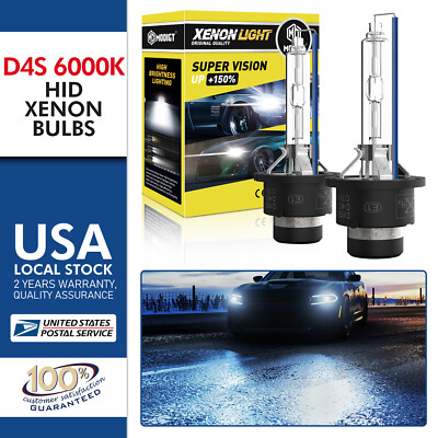2PCS NEW OEM D4S 42402 66440 6000K FOR LEXUS TOYOTA HID XENON HEADLIGHT BULBS
