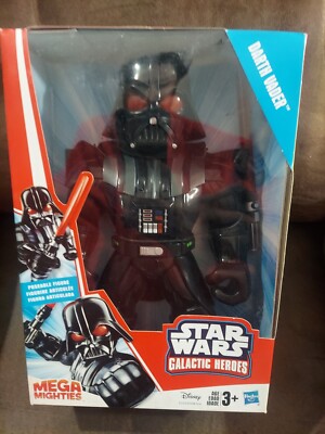 Đồ Chơi Mô Hình Nhân Vật Star War Galactic Heroes Mega Mighties - Darth Vader/ Chewbacca
