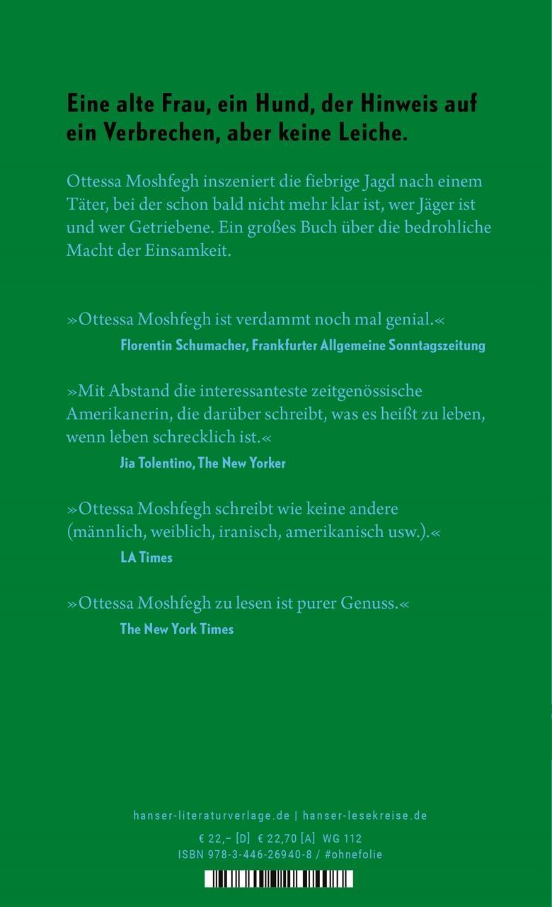 Thumbnail - Der Tod In Ihren Händen - Ottessa Moshfegh - 9783446269408