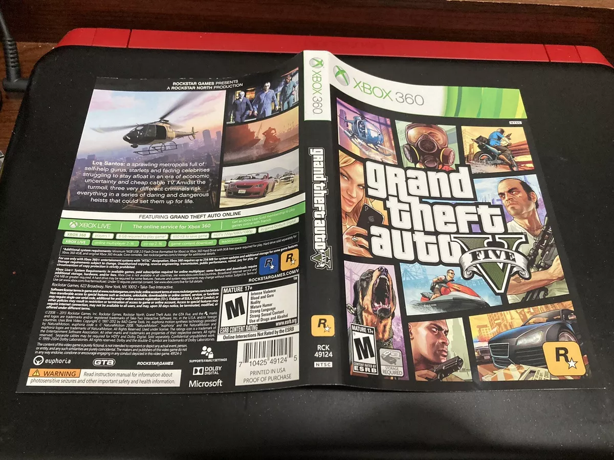 Grand Theft Auto: V - Xbox 360 