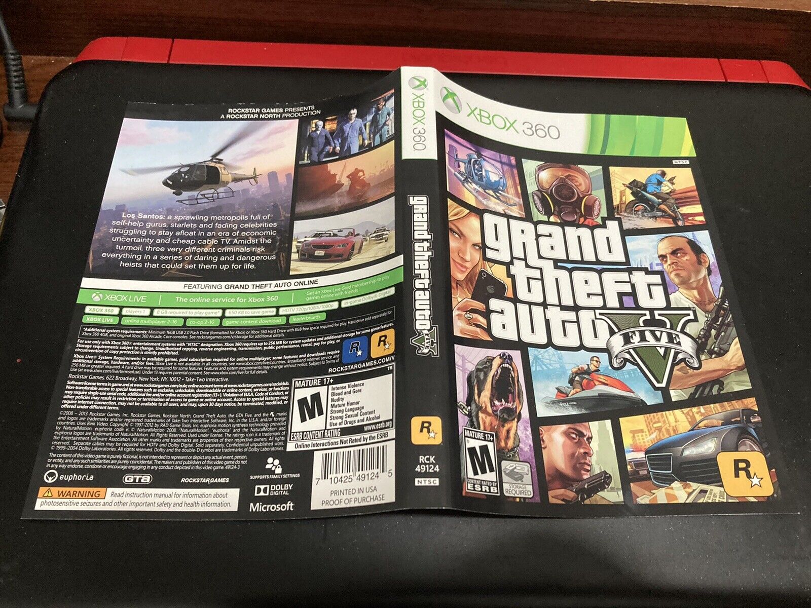 Grand Theft Auto: San Andreas\GTA San Andreas - Xbox 360 - UNBOXING 