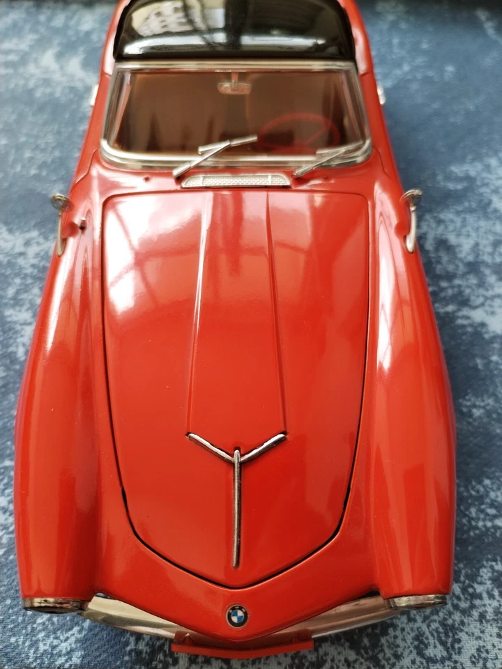 bmw 507 rossa della revel scala 1:18 usata in perfette condizioni senza scatola - Immagine 3 di 4