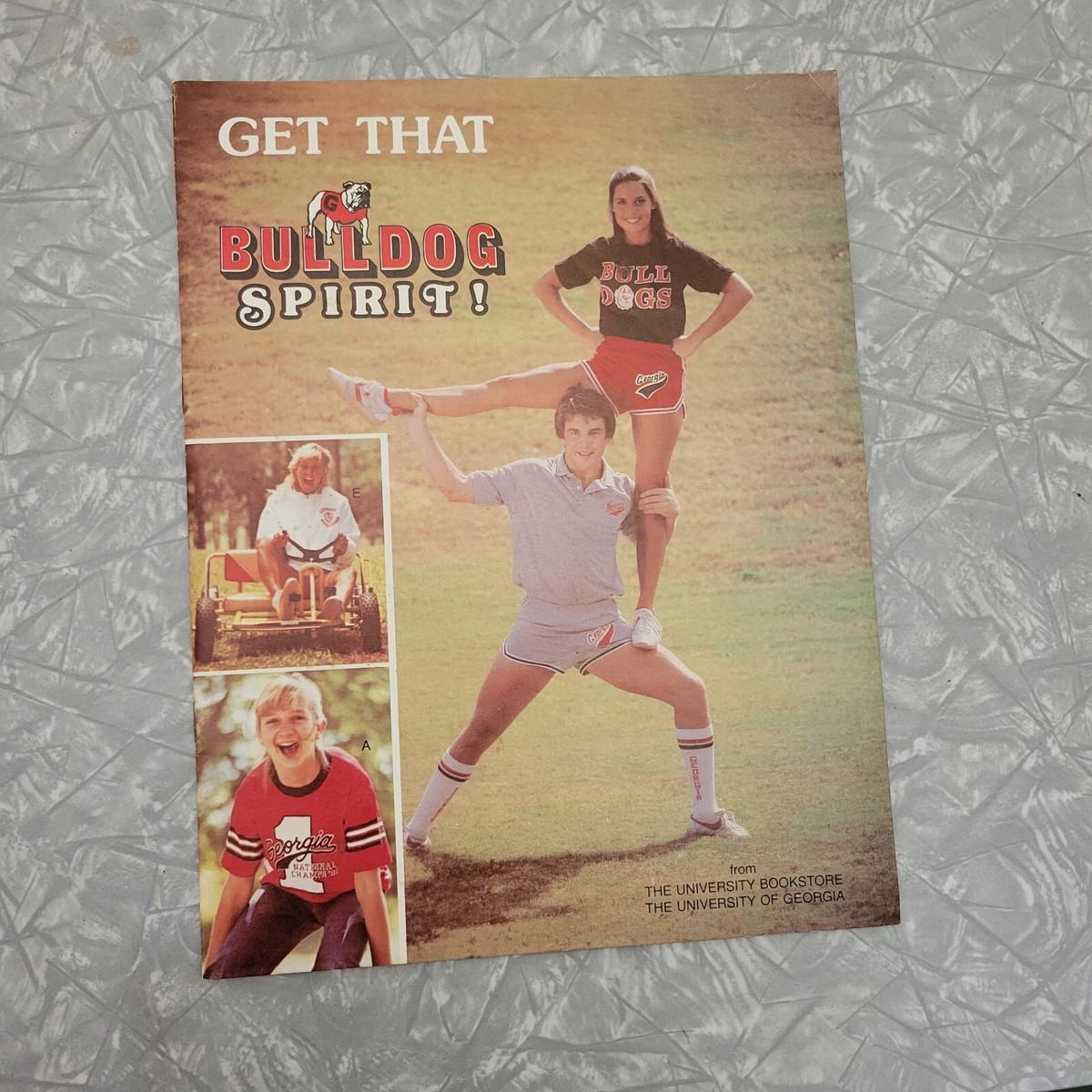 Vintage 1981 University of Georgia UGA Bookstore Clothes Bulldog Spirit  Catalog