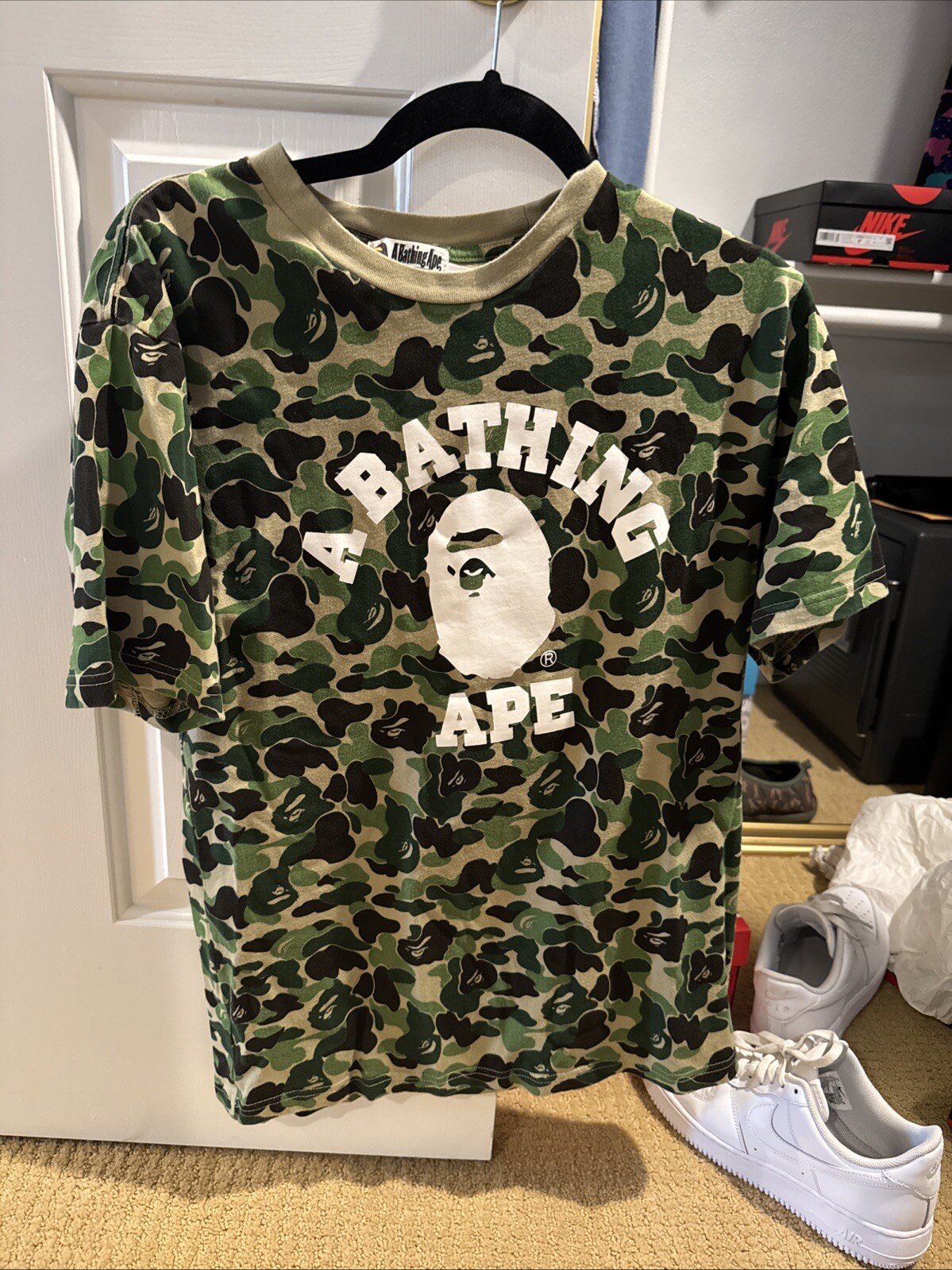 Bathing Ape Large Tee Camo