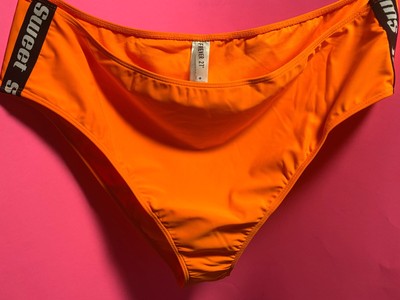 neon orange swim