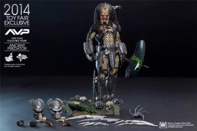 New Hot Toys MMS250Predators 2 AVP Ancient Predator 2.0 Action Figure in stock