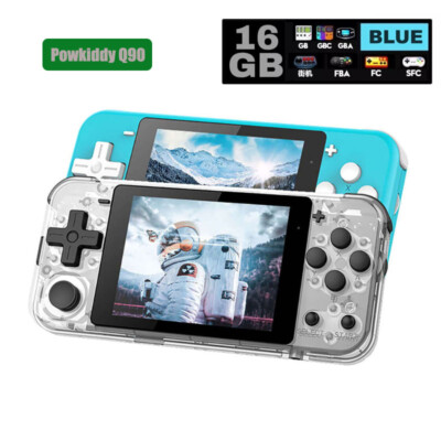 Powkiddy Q90 Retro Emulator Pokemon Games Console 16GB Gaming Card