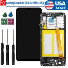 For Samsung Galaxy A10E SM-A102U S102DL LCD Display Touch Screen Digitizer+Frame