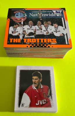 Merlin Premier League 97/98 KICK OFF RARE 160 Different Loose Stickers